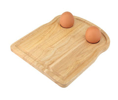 Wooden Toast Shape Egg Breakfast Board