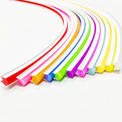 Silicone Neon Flex Tube Body Diffuser Cover Strips for LED Neon Lights and Signage